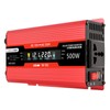500W Car Power Inverter AC Converter Solar Inverter LCD Digital
