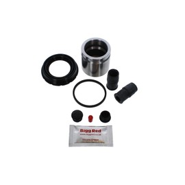 Bigg Red - Front Left or Right Brake Caliper Repair Seal Kit and Piston - Compatible with 3 Series 2011-2019, 1 Series 2011-2020, 218 2014-2020