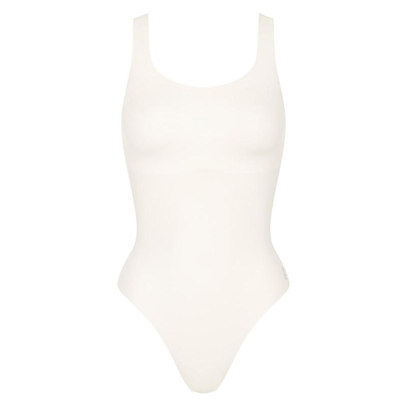 Sloggi Women's Zero Feel 2.0 Bodysuit, Silk White