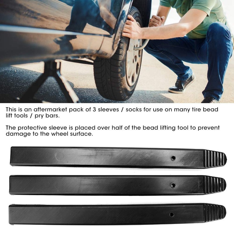 Tire Protector, Tire Lever Cover, 3 Pieces, Lightweight, Anti-Slip, Work