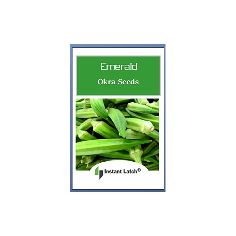 100 Emerald Okra Seeds for Planting Non GMO Heirloom Seeds
