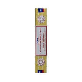 Nag Champa Californian White Sage Incense Sticks 15g Export quality Satya