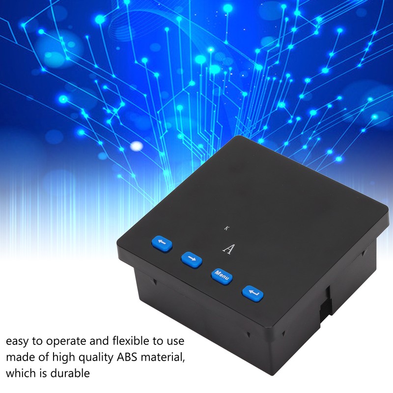 AC Display Meter AC220V 30.00‑99.99Hz High Accuracy Digital Ammeter with