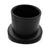 Timyrimy 1.5"/38mm Porch Swing Replacement Feet, Black Horseshoe-Shaped Plastic Leg