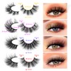 Boahankuke Natural False Eyelashes Wispy Fluffy Cat Eye Lashes Pack