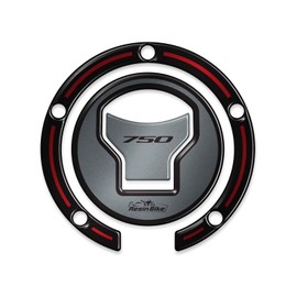 Resin Bike Motorcycle 3D Stickers Compatible with Honda Transalp XL 750 2023. Fuel Cap Protection from Impact and Scratches. Resin Stickers - Gadget Moto