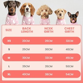 Sueter para Perros Chicos, Ropa Luminosa para Perros, Ropa para Perro pequeños, Ropa para Gato, Antiene el Calor, Suéter cálido y Suave para Mascota, para otoño Invierno (Rosa, Medium)