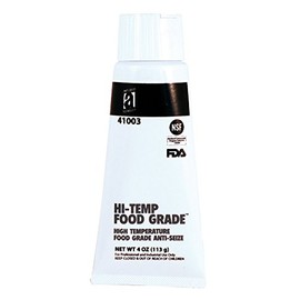 HI-Temp Food Grade 41003 Anti-Seize Compound, 4 oz., White, Paste