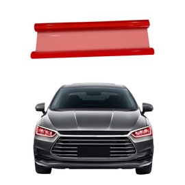 QZTYTY 12 × 48 Inch Car Light Tint Film, Tail Light Tint, Car Vinyl Wrap Protector Film, Car Accessories Car Light Self-Adhesive Tint Film Universal for Cars Auto Modification Cover (Red)