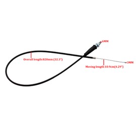 New Olym 32.3"/820mm Throttle Cable for 50cc 70cc SSR Roketa 90cc 110 cc Coolster 125cc Dirt Bikes Pit Bike Parts