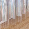 Iridescent Shower Curtain | Colorful, Unique, Reflective, Shiny, Fun, Sparkly