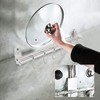 Wall Mounted Storage Shelves Pot Lid Rack Utensil Hanger Hook