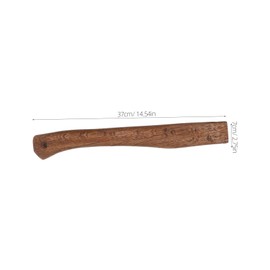 WOONEKY Camp Axe Handle Replacement 37cm Wooden Hatchet Handle Durable Q. Wood Tiger Head