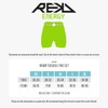 Rekd Unisex Energy Impact Short, Black (Black)