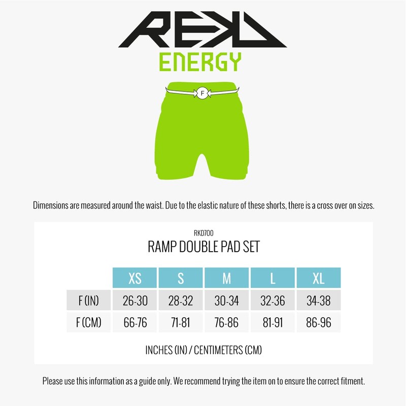Rekd Unisex Energy Impact Short, Black (Black)