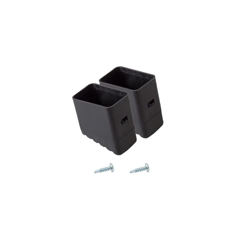Krause Pair of foot caps Krause 211415 for ladders black
