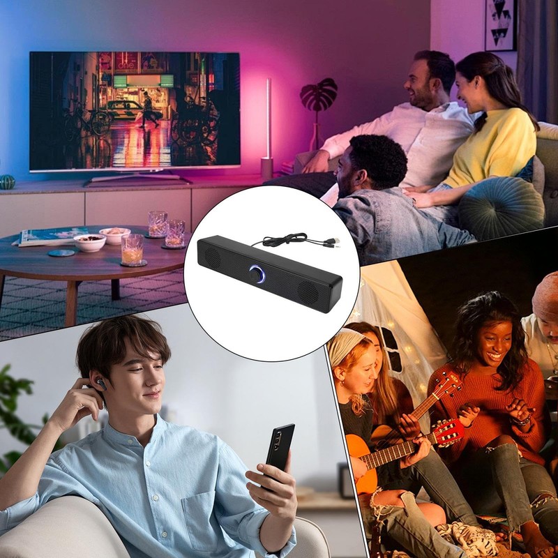 Home Audio Sound Bars - Computer Soundbar Speakers | Volume