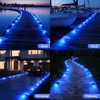 Etetale Solar Driveway Lights Outdoor 6 Pack, IP68 Waterproof Solar