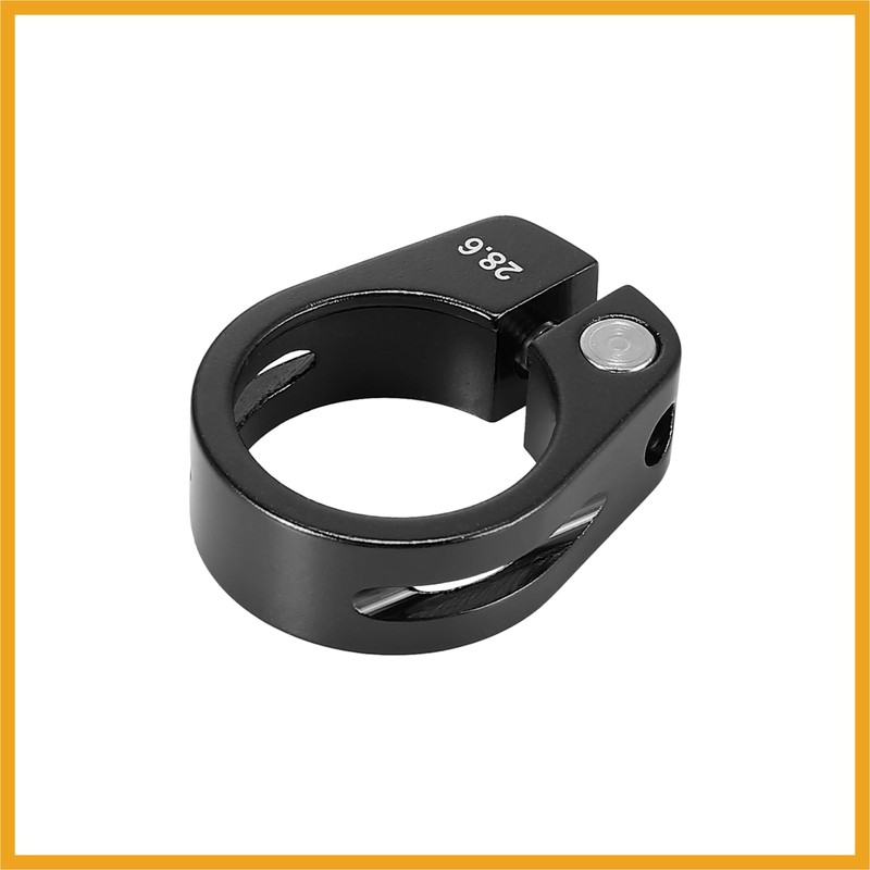 Partuto 28.6mm Aluminium Alloy Bicycle Seat Post Clamp Seat Post