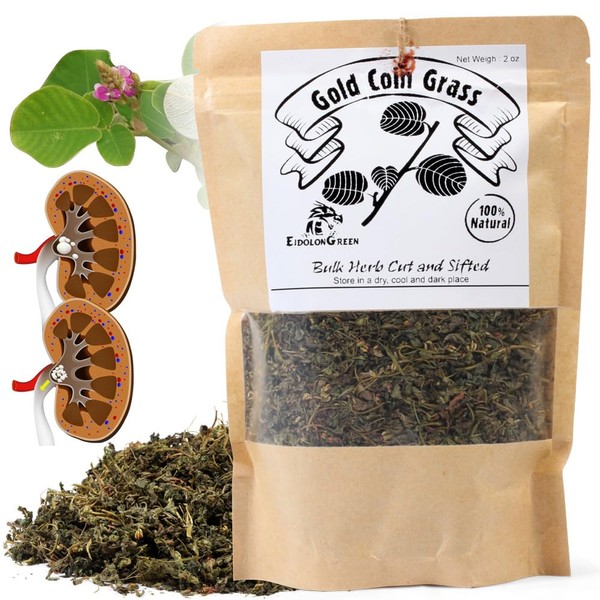 EidolonGreen Gold Coin Grass Tea (Lysimachia christinae) - Herbal Blend
