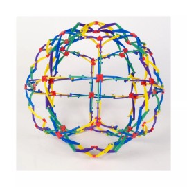Hoberman New - Hoberman Mini Sphere - Rainbow - Ages 4+ | 1 player