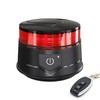 Agrieyes Amber Beacon Light 4.2Inch, Flashing Safety Warning Lights Permanent/Magnet