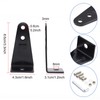 LED Work Light Bar Mounting Brackets, 2Pack Universal Adjustable Mounting