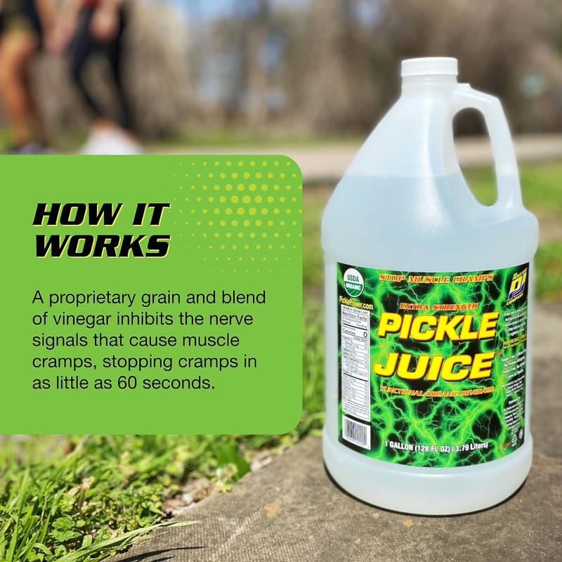 Pickle Juice Sports Drink, 1 Gallon, Extra Strength - Relieves