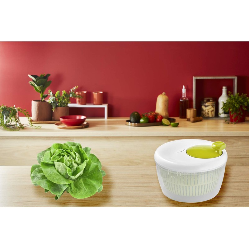 Moulinex Classic Salad Spinner 5 L (5/7 pers), Dishwasher Safe,