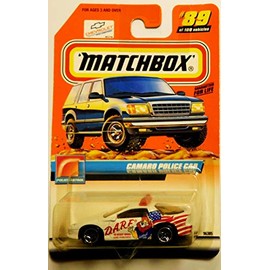 Matchbox 1999-89 Camaro Police Car Police Patrol Series 1:64 Scale