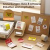 NIIMBOT Labels, Red and Black Printed Labels for B21Pro Only,