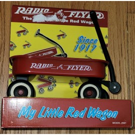 Radio Flyer New RADIO FLYER The Original Little Red Wagon 7" Toy #901 Vintage 1998