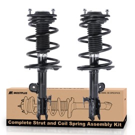 MOSTPLUS Front Pair Complete Strut Spring Assembly Compatible with 2006 2007 2008 Toyota RAV4 Replace 11253 11254 172275 172276