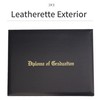 GRADFTY Imprinted Diploma Cover 8.5 x 11, Leatherette Padded Certificate
