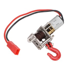 NOENNULL RC Car Winch, Simulation RC Metal Winch Replacement RC Model Car Winch RC Accessories 1/10 1/12 1/16 1/18 1/24 RC Car Model