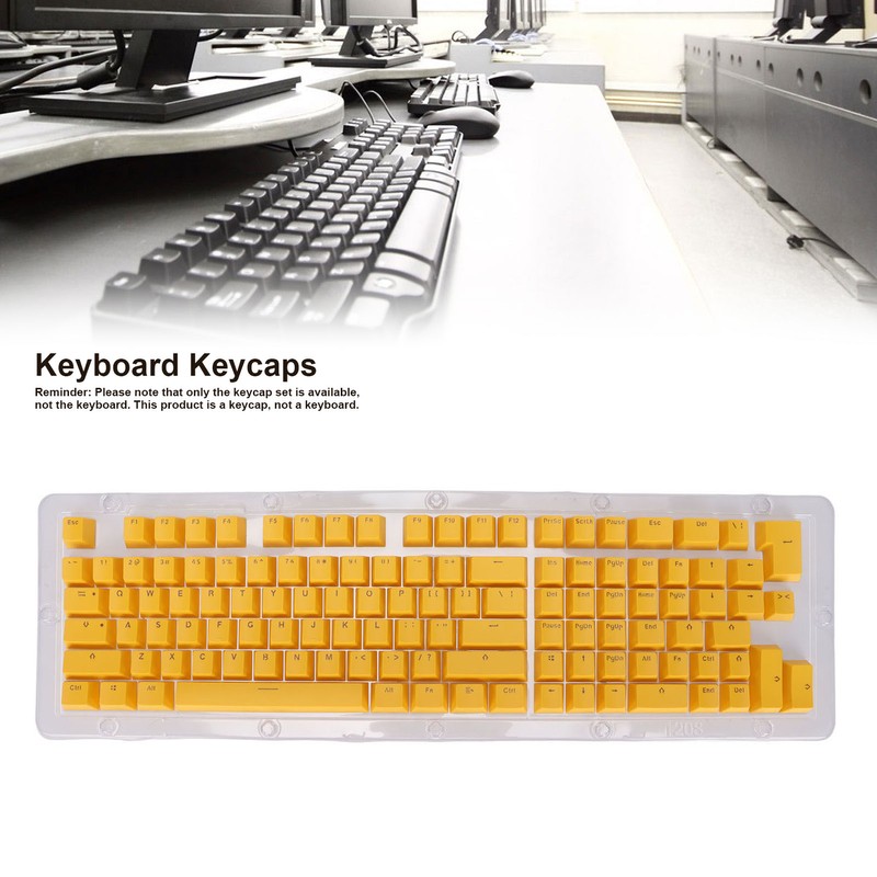 Keyboard Keycaps 114 Key PBT OEM Height Two Color Injection