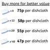 Adore Home 8 x Large Dish Cloths Traditional Kitchen Cleaning
