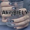 AkiliBIELY Stiletto Press on Nails Long pink Chrome Metallic Holographic