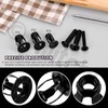 Hilitchi 60Pcs M5 Jack Nuts with Screws Assortment Kit Steel