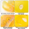 WATINC Swimming Ring Pool Inflatable for Children Yellow Duck Swimming