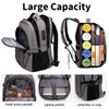 SHRRADOO Anti Theft Laptop Backpack Travel Backpacks with Combination Lock