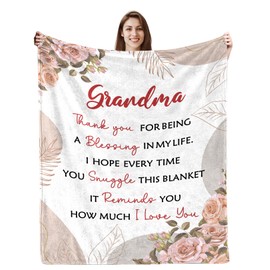 Grandma Blanket Gifts for Grandma Great Grandma Gifts Grandma Birthday Gifts Birthday Gifts for Grandma Cozy Blanket Big Blanket 50"x60"