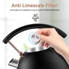 Rasonic Retro Electric Kettle Stainless Steel, 1.8L Tea Water Boiler,