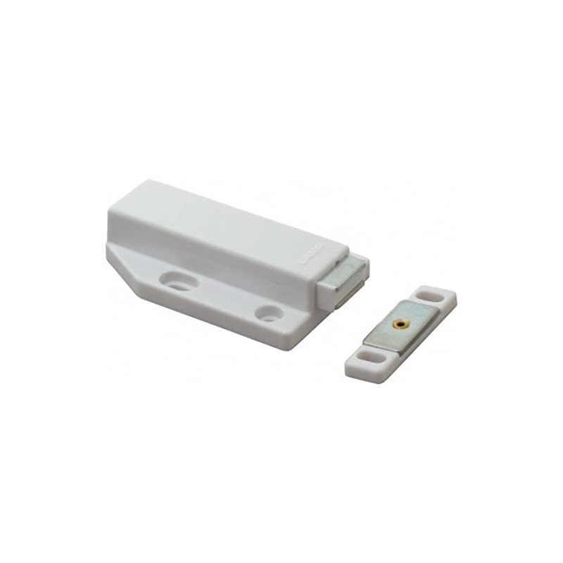Sugatsune Touch Latch Magnetic for Medium Doors White