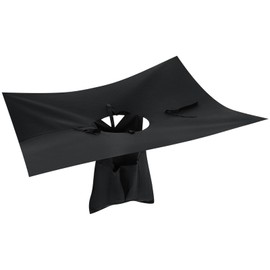 VIHOSE 1 Pack Storm Drain Filter 48" x 48" x 22" Catch Basin Insert Witches Hat Storm Drain Cover Oil and Sediment Guard with 4 Straps for Parking Lot Street Construction Site Industrial Plant