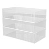 Martha Stewart Brody Desktop Storage Organizer, Stack and Slide Plastic