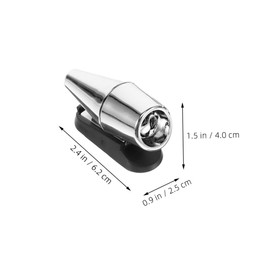 ULTECHNOVO 2 Pcs Car Deer Whistles Automotive Deer Warning Whistles for Vehicle Safety Made of Material