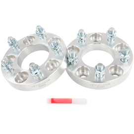 SCITOO 2Pcs Wheel Spacers 1" 5x4.5 Bore 73.1mm Studs 1/2x20 5Lug Wheel Spacers Adapters Fit for for Ford Explorer for Ford Escape for Ford for Mustang for Ford Ranger for Ford Bronco II
