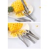 AKOAK 3 Pcs Portable Creative Pineapple Eye Peeler Pineapple Clip