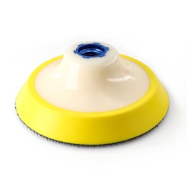 HOMESOM 4 Inch Hook and Loop Backing Pads Polishing Backer Pads Plate for Polishing Washing Pads Sanding Discs 1PC